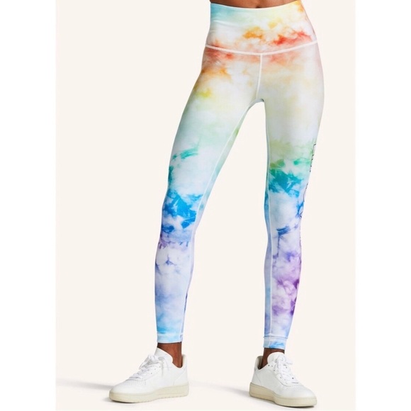 Peloton WITH Reversible Lead With Love Leggings Size Large NWT - Picture 2 of 11